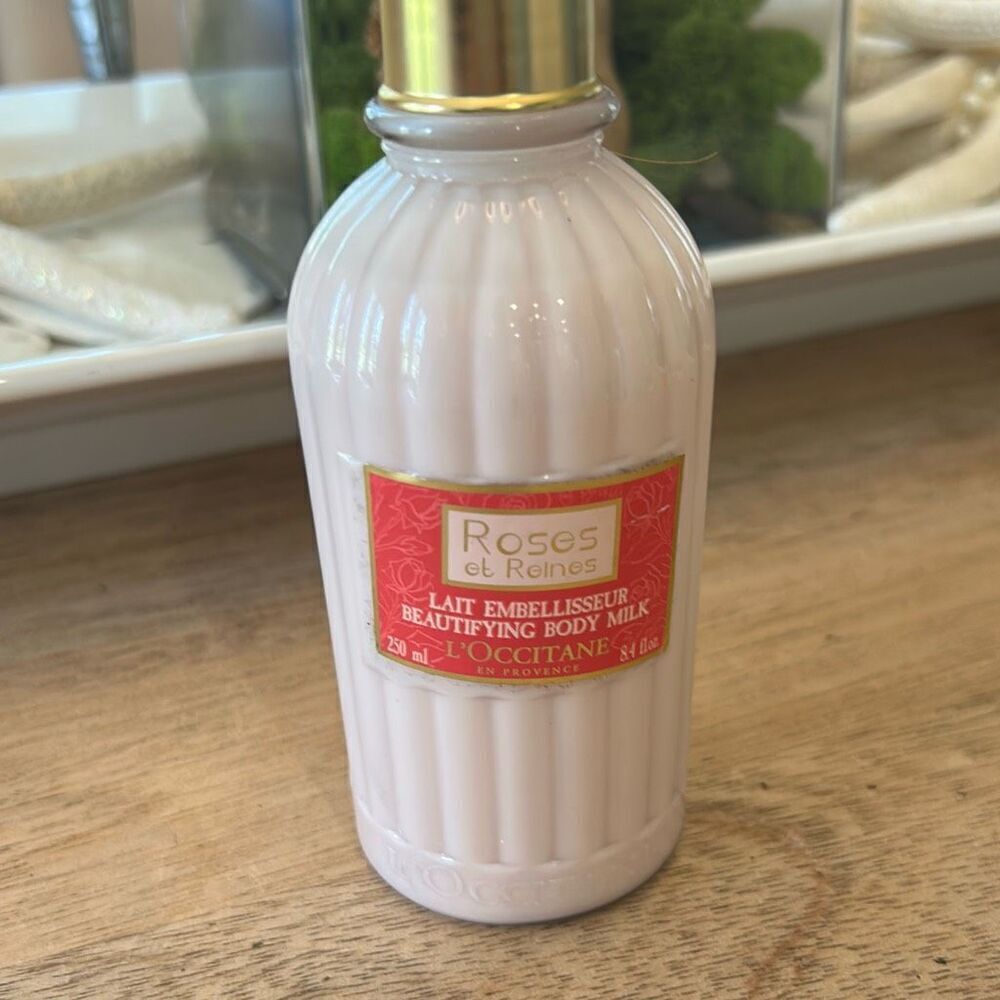 NEW L'occitane Roses et Reines body milk 8.4 ounce
